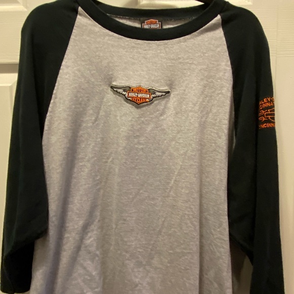 Harley-Davidson Other - Men’s/unisex Harley-Davidson  3/4 length sleeve heavyweight shirt